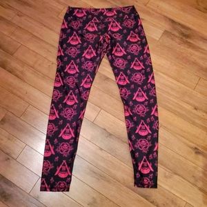 Machete leggings alt goth
